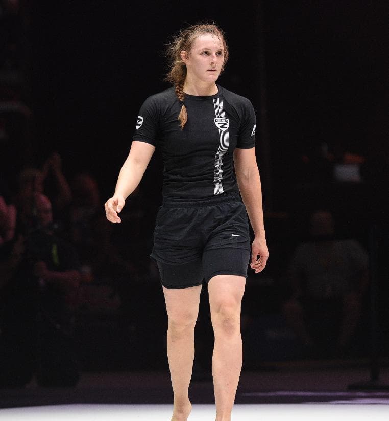 Amy Campo, American BJJ black belt, 2022 ADCC +60 kg champion, and Zenith BJJ athlete